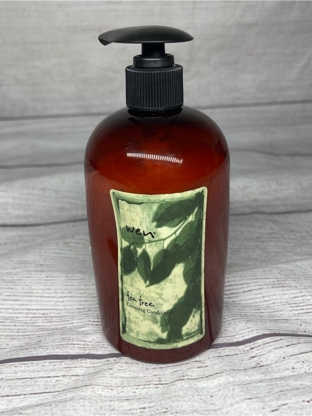 WEN Cleansing Conditioner TEA TREE 16oz by Chaz Dean New w/ Pump